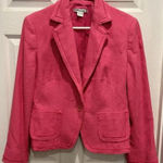 Peter Nygard Nygard Collection Blazer‎ Jacket Women's Size 14 Pink Silk Blend Photo 0