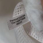 Tommy Hilfiger Windbreaker Jacket Womens Large Long White Spellout Photo 4