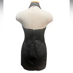 ZARA Halter Black Shawl Collar Tuxedo Dress Black Size Medium Photo 8