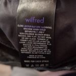 Wilfred By Aritzia Black Faux Leather Pants Size Small Photo 3