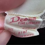 Vintage Deena Fine Lingerie White Embroidered Skirt Slip Size M Photo 9