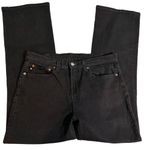 Ralph Lauren Polo Black Denim Jeans Stretch Boot Cut Sz 12 Photo 0