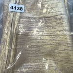 Herve Leger ‎ Champagne Gold Combo Bandage Fancy Mini Holiday Skirt small Photo 6