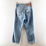 Levi's High Rise Ribcage Straight Ankle Denim Jeans Medium Wash Blue 27 Photo 4