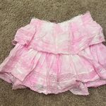 Love Shack Fancy Ruffle Mini Heritage Skirt Photo 2