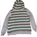 Oakley Vintage  Hooded Full Zip Womens Size XL Reversible Jacket Coat Gray GUC Photo 3