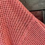 Kori Coral Open Knit Long Sleeve Sweater Top Size Large Photo 3