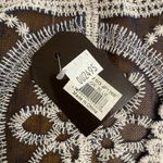 Janice Apparel NWT Vintage Style Navy Blue Embroidered Lace Kimono OS Boho Blue Size undefined Photo 7