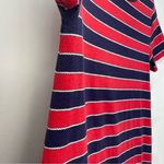Michael‎ Kors Striped Tee Shirt Dress Size Small Red Photo 3