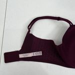 Victoria's Secret Victoria’s Secret Size 36D Bra Lined Demi T-Shirt Coverage Underwire Burgundy Photo 10