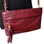 Amanda Smith Leather Convertible/Clutch Shoulder Bag Photo 0