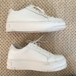 Vagabond  Judy White Leather Platform Lace-Up Sneakers Size 8 US / 38 EU Photo 4