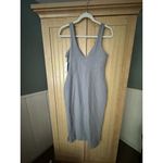 Beyond Yoga Women's Spacedye Inspire Midi Dress Cloud Gray Size Small NWT Photo 3