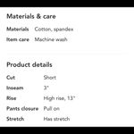 RD Style  Meadow Chambray Shorts In Size Large Photo 1