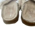 Treasure & Bond Beige Casual Wedge Slide Slippers Fabric Upper 1 Inch Beach 8 M Photo 5
