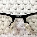 Armani Exchange Black White Half Rim AX136 70C Reading Glasses w/ Case Read Photo 6