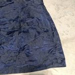 Ganni  botanical jacquard mini dress blue Photo 3