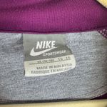 Nike  Purple Full Zip Mock Neck Stretchy Athletic Jacket Women's Size XL Photo 4