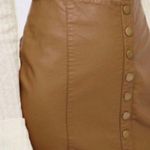 Free People Leather Skirt Photo 2