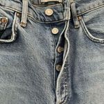 AGOLDE  Riley High Rise Straight Crop Denim Jeans Womens Size 26 Distressed Photo 10