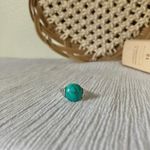 Boutique “Norma” Southwestern Blue Turquoise Silver Ring 5 Cowgirl Maximalist Photo 2