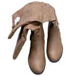 Journee Collection Journee Tan Knee-High Boots Photo 10