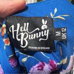 Hell Bunny  blue floral dress Photo 10