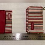 Longaberger Homestead Market Stripe Wallet Purse Coin Pouch & CCard Case NWOT Photo 7