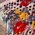 Red, Black and Yellow Polka Dot Dress Size L Women’s Size L Photo 5