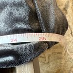 Gibson Latimer  Crushed Velvet Silver Dress Size Medium Photo 5