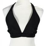 Catalina Black Halter Bikini Swim Tank Top - Women's XL Photo 2