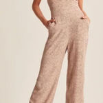 Abercrombie & Fitch  twist front animal print jumpsuit Size LT Photo 0