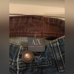 Armani Exchange  100% Cotton Dark Blue Straight Jeans.    Size-12 Photo 1