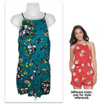 Kohls SO by High Neck Floral Romper. Size Large Photo 10