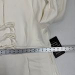 Tuckernuck  White Crepe Blair Bow Coat Dress XL Photo 2