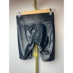 CARBON38 High Rise Biker Short in Takara Shine Sz. S Black Photo 3
