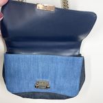 Michael Kors  Sloan Blue Denim Crossbody Shoulder Bag Purse Gold Chain Retro Y2K Photo 6