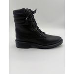 Aquatalia New! LAILA Black Leather Water Resistant Moto Combat Boots Sz 10 $550 Photo 1