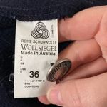 Giesswein vintage merino wool itch lapel navy pea coat pockets Austria sz EU 36 Photo 12