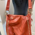 Imoshion  Faux‎ Leather Burnt Orange Terracotta Fringe Boho Western Shoulder Bag Photo 5
