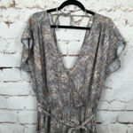 Free People Universal Surplice Jumpsuit In Taupe Photo 4