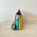 Nicole Lee Nikky By Cosmetic Pouch Bag Miss Your Call Teal Photo 3