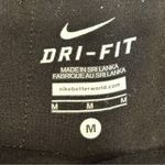 Nike Dri-Fit Leggings Womens Size Med Gray Capri Compression Workout Pan… Photo 3