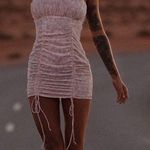 Princess Polly Floral Mini Dress White/ Pink Photo 0