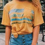 Billabong Yellow Frocket Tee  Photo 0