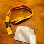 Royal Caribbean Lanyard NWT Cruise Card Holder Ship Card RC Yellow Photo 1