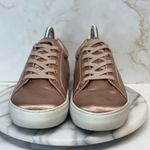 J/Slides Amberr Sneakers Pink Blush Satin Leather Lined Woman's 10 Casual Photo 2