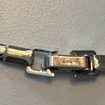 3 Vintage chain bracelets herringbone, box chain and braided 2 are 925 sterling Silver Photo 12