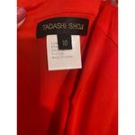 Tadashi Shoji Embroidered Banded Lace Cocktail Dress Flame Red Bateau Neck (10) Photo 6