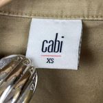 CAbi Canvas Camp Jacket Womens Size XS Beige Cotton Button Long Sleeve #5477 Photo 9